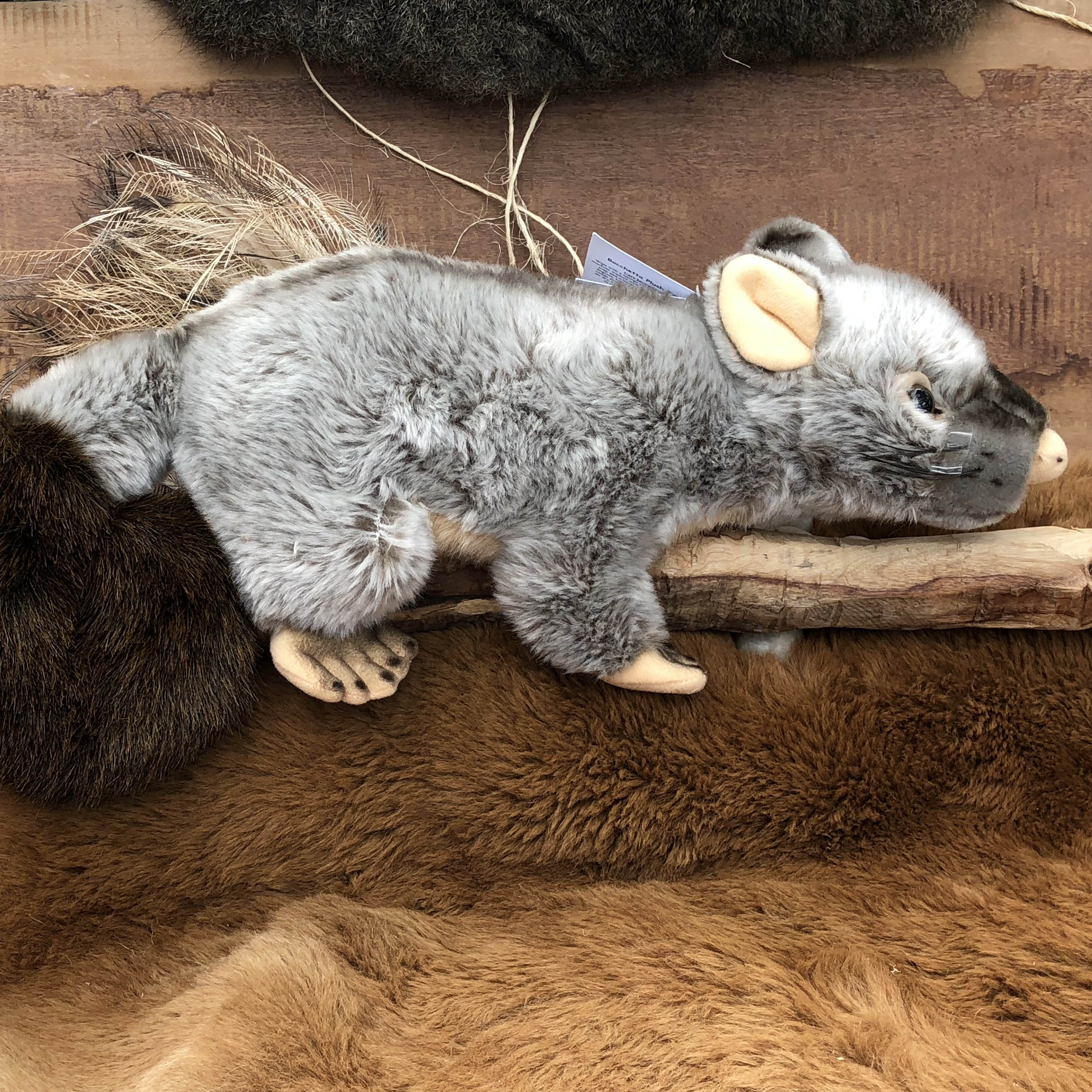 Large sale stuffed possum