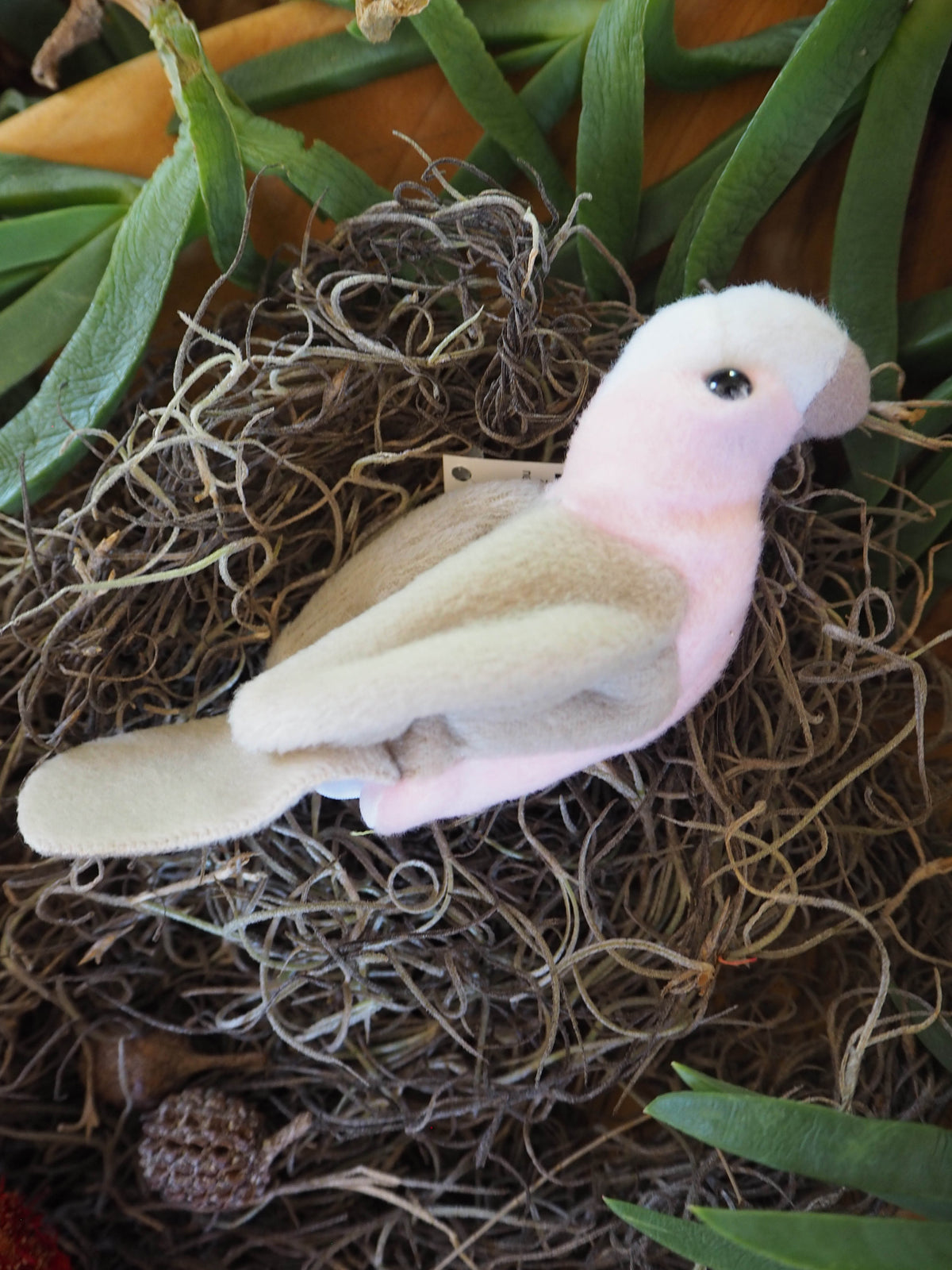 Australian Galah Finger Puppet