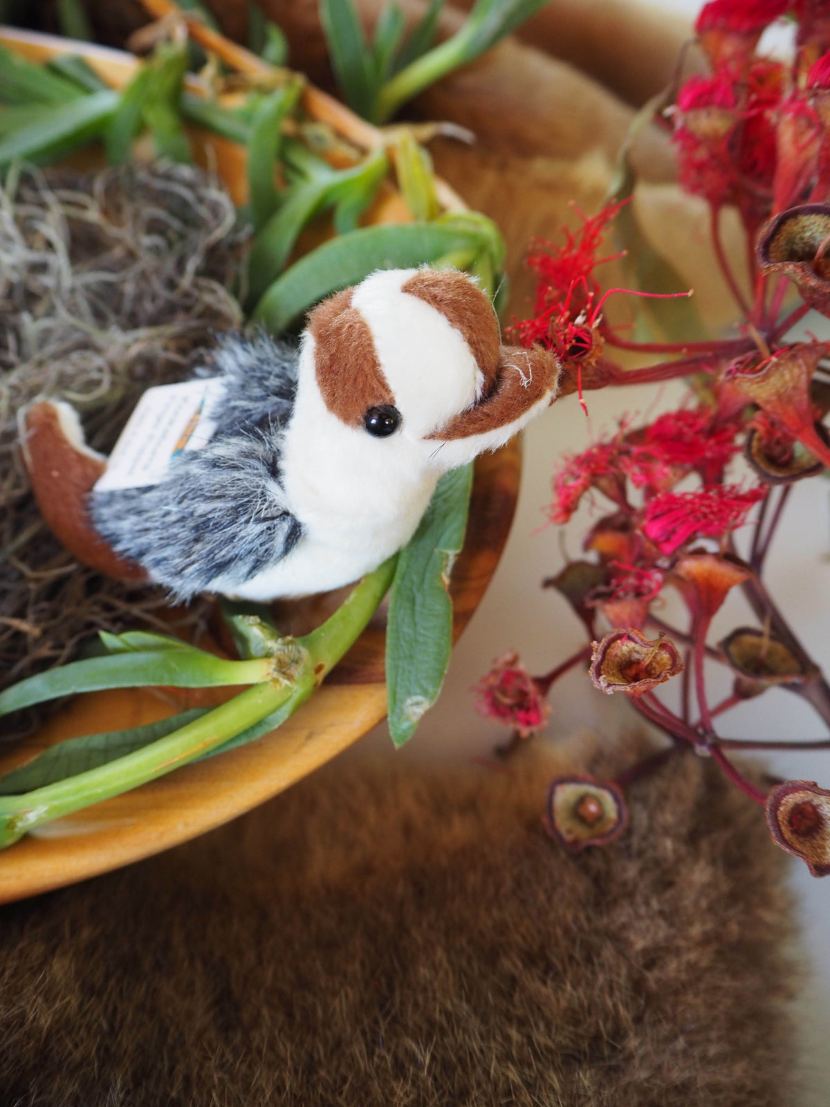 Australian Kookaburra Finger Puppet