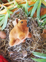 Australian Wombat Finger Puppet