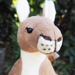 Tess - Plush Australian Kangaroo with joey Size 31cm/12″