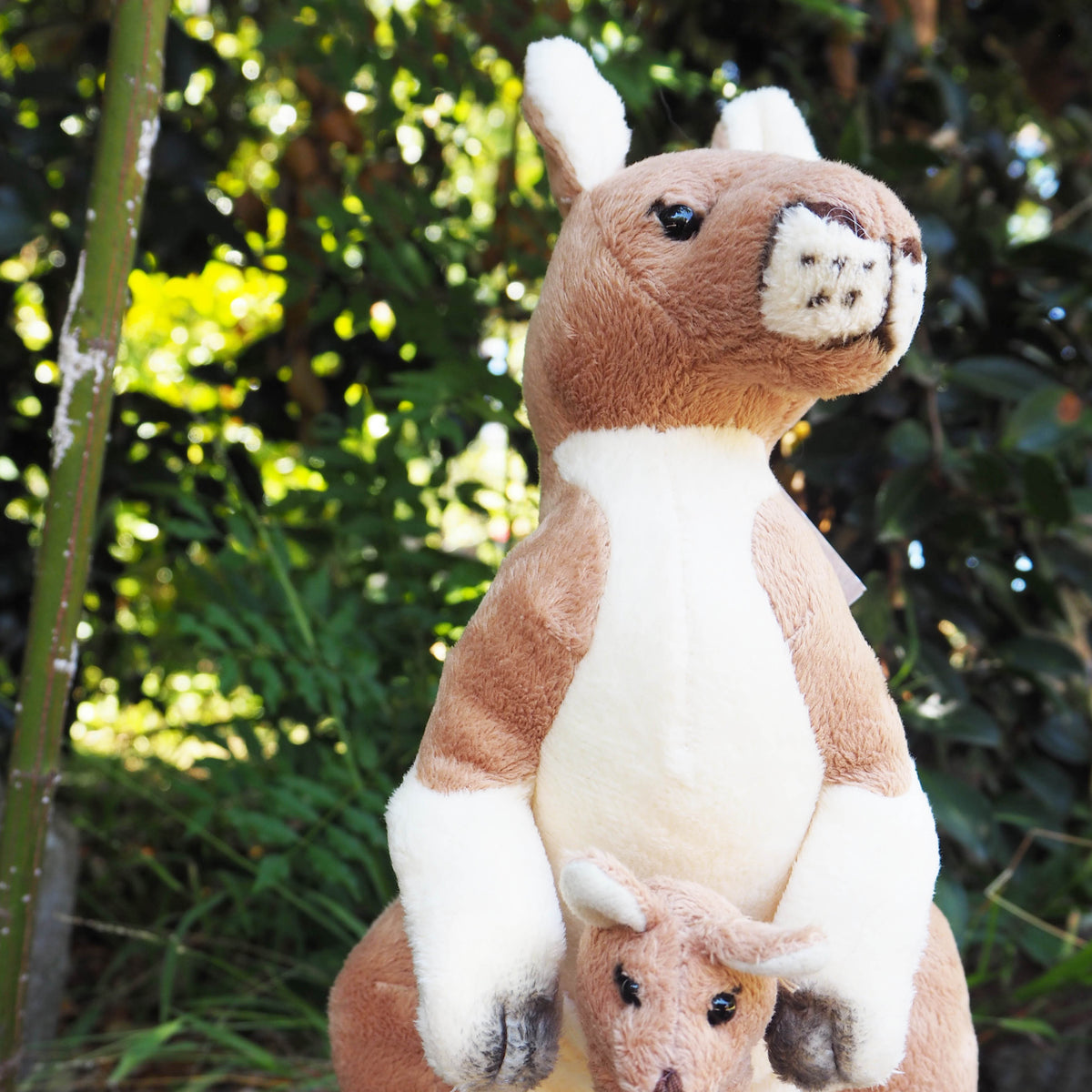 Tess - Plush Australian Kangaroo with joey Size 31cm/12″